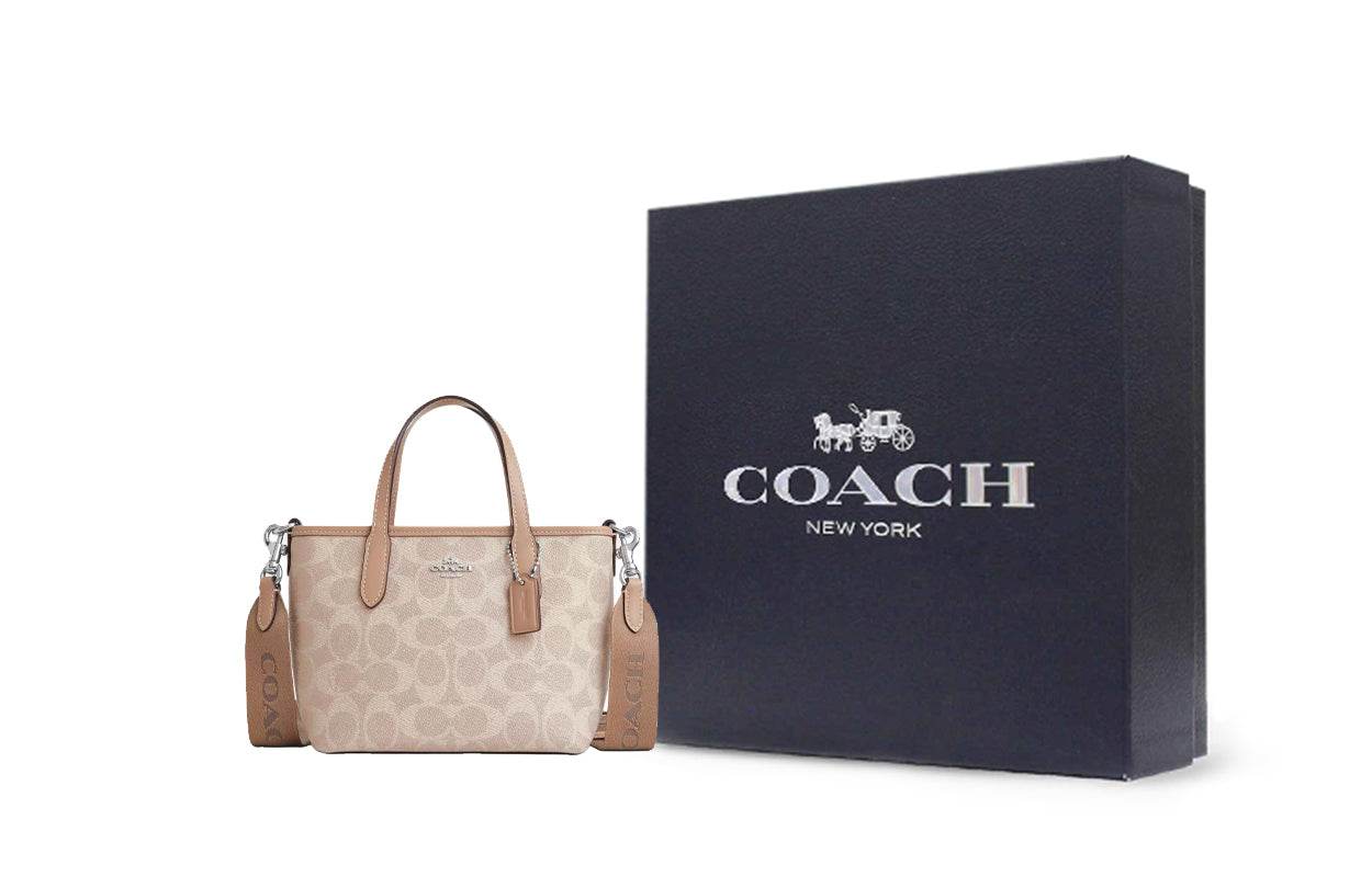 Сумка женская Coach City 15 Taupe - Boxette Shop