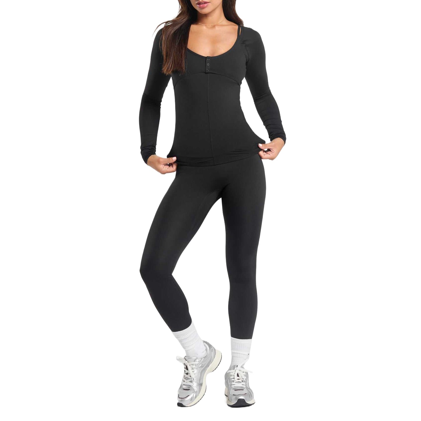 Лонгслив спортивный женский Gymshark