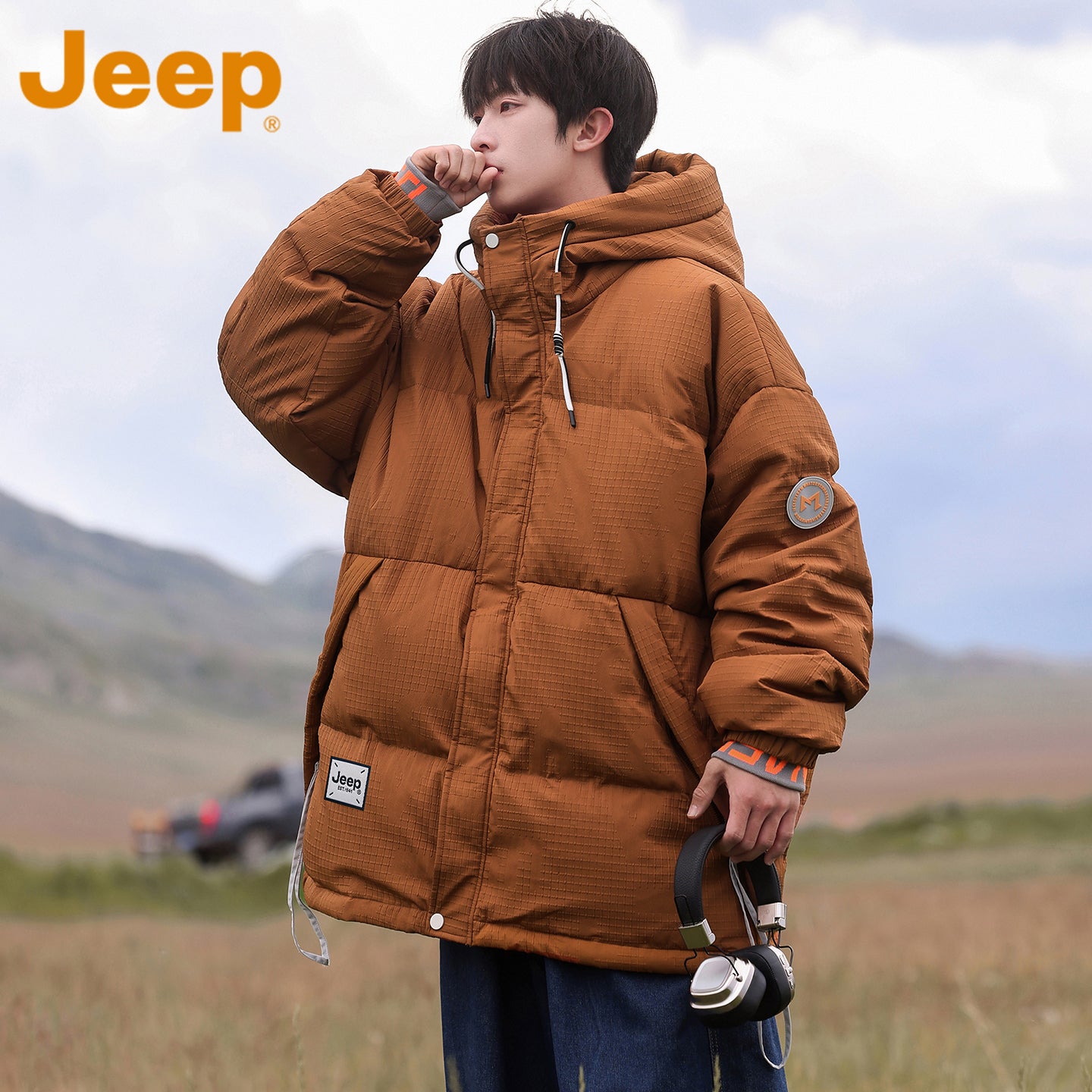 Пуховик мужской Jeep Retro Parka