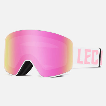 Горнолыжный шлем и очки Lecage