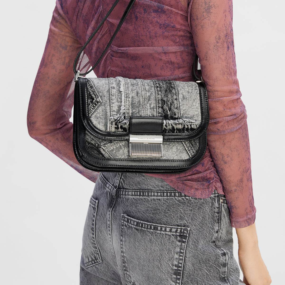 Сумка женская Charles&Keith Ck Noir - Boxette Shop