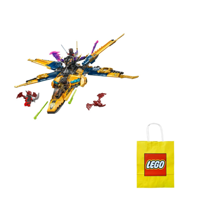 LEGO Lars va Alinning bo'ronli reaktiv samolyoti (71833)