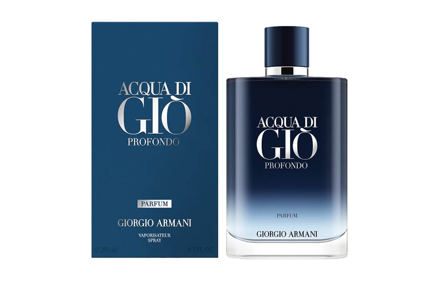 Духи мужские Armani Deep Blue Aquatic Aromatic Fragrance Lemon - Boxette Shop