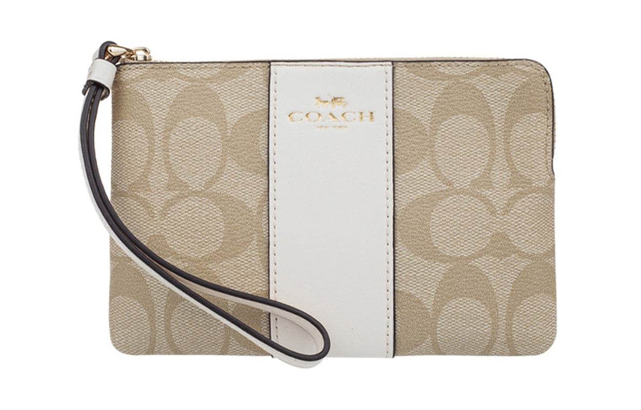 Сумка женская Coach Corner Zip 16 Old Flower Canvas - Boxette Shop