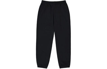 Yangi balansli harfli bosma oʻrta bel galstukli oddiy, qulay trikotajli sport shimlari qora ayollar