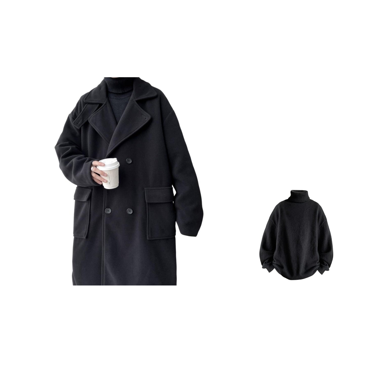 Пальто мужское FRQ