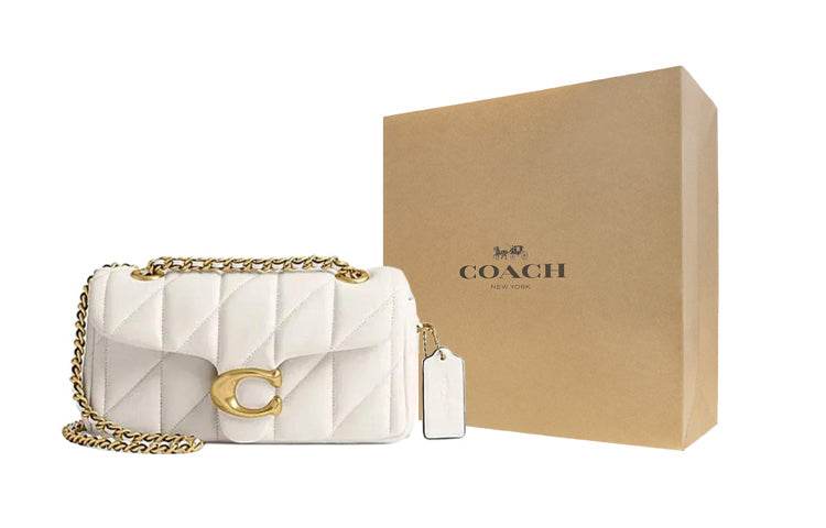 Сумка женская Coach Tabby 20 Chalk - Boxette Shop