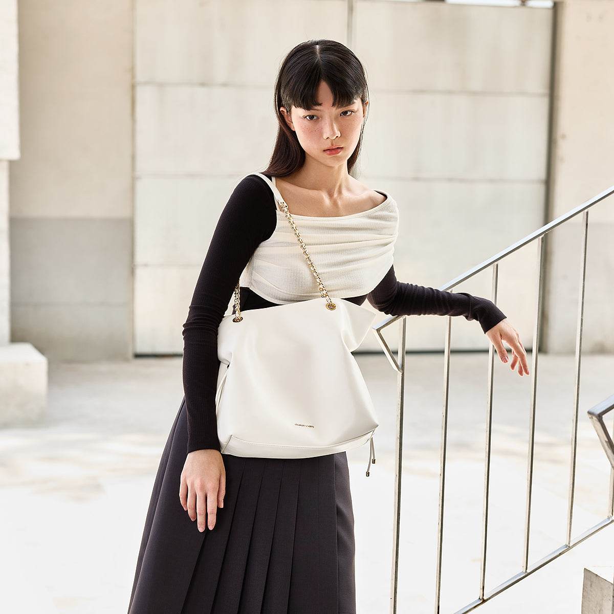 Сумка женская Charles&Keith Fukubukuro - Boxette Shop