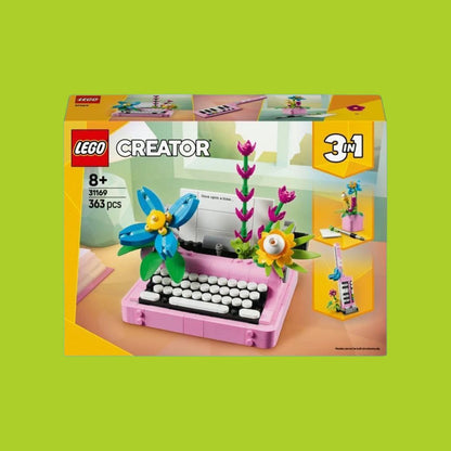LEGO gul yozuv mashinasi (31169)
