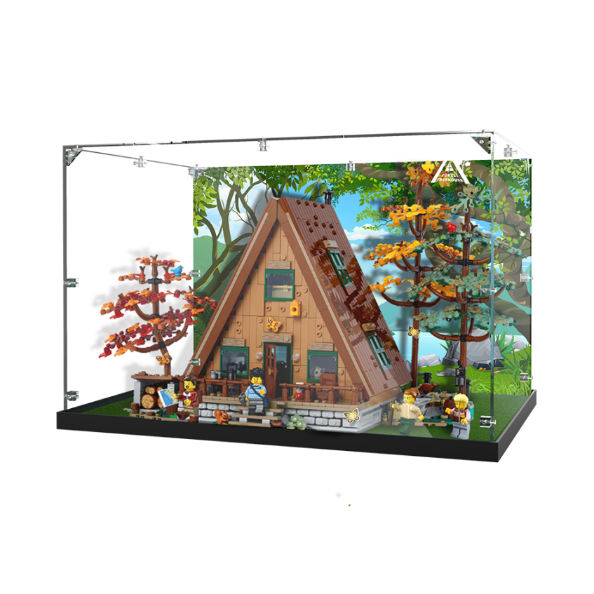 LEGO g'oyalari "O'rmon yog'och uyi" (21338)