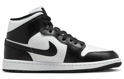 Jordan Air Jordan 1 Mid "Qora oq Panda" krossovkalari