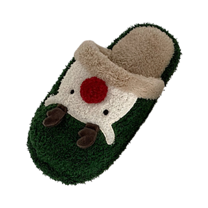 Тапочки Рождественские плюшевые