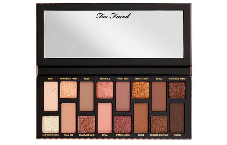 Тени для век женские Too Faced Earth Tone Nude 16 Colours - Boxette Shop