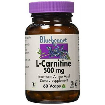 Спортивное питание Bluebonnet L-Carnitine 500 мг, 60 капсул - Boxette Shop