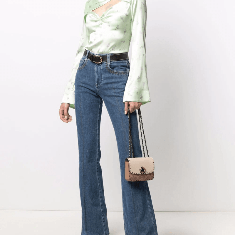 Сумка женская Coach Madison 16 Camellia Flower Patchwork - Boxette Shop