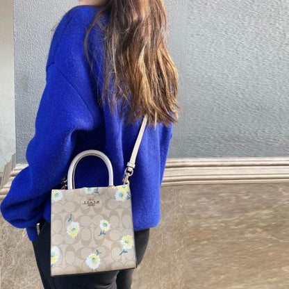 Сумка женская Coach Cally 17 Daisy Flower Printed - Boxette Shop
