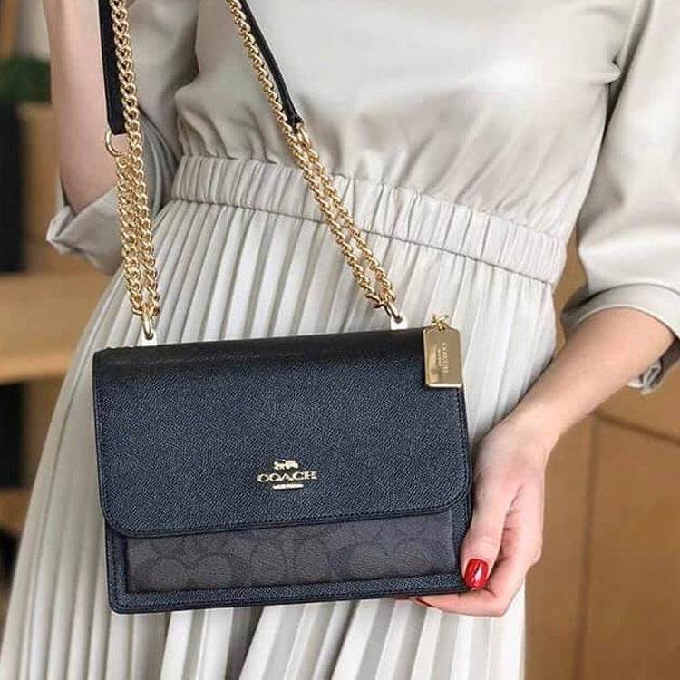 Сумка женская Coach Klare 21 Flap Closure Chain Old - Boxette Shop