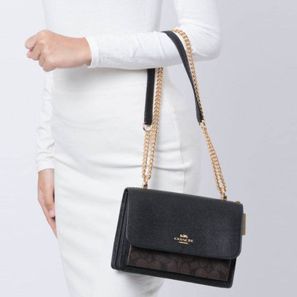 Сумка женская Coach Klare 21 Flap Closure Chain Old - Boxette Shop