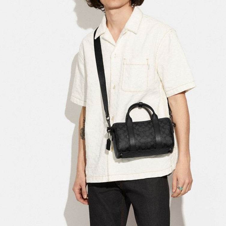 Сумка мужская Coach Gotham 24 Faux Leather Handbag S - Boxette Shop