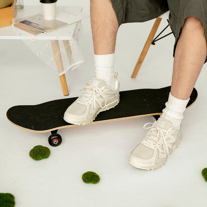 New Balance NB 410 V5 Qulay oddiy matodan tikilgan sun'iy teridan tikilgan past poyafzal Erkaklar va ayollar uchun poyafzal bej