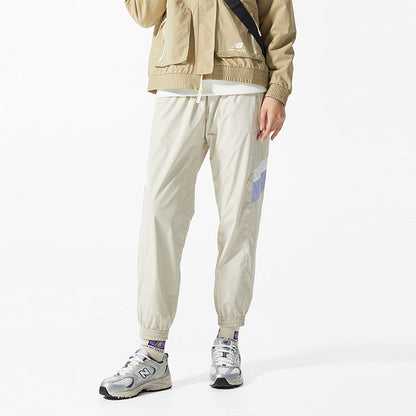 Erkaklar va ayollar uchun xakidagi New Balance to'qilgan tasodifiy vintage trikotaj kozoklari