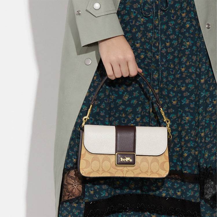 Сумка женская Coach Grace 22 Classic Full Printed Old - Boxette Shop