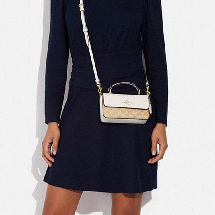 Сумка женская Coach Josie 18 Moonlight Box Classic Old - Boxette Shop