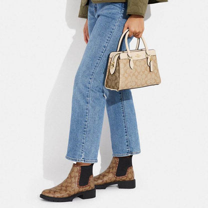 Сумка женская Coach Darcie 26 Classic Old Flower Zip - Boxette Shop