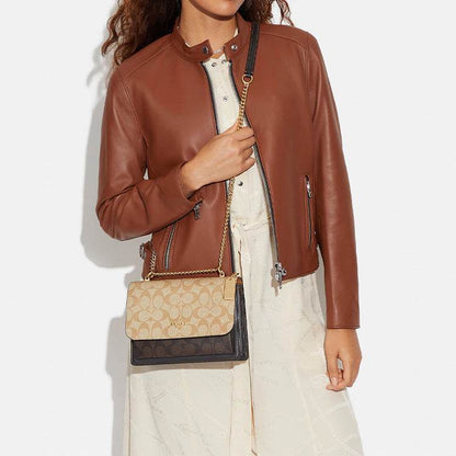 Сумка женская Coach Klare 22 Classic Chain Flap Faux - Boxette Shop