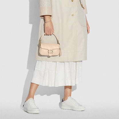 Сумка женская Coach Tabby 18 Solid Colour Flap Leather - Boxette Shop