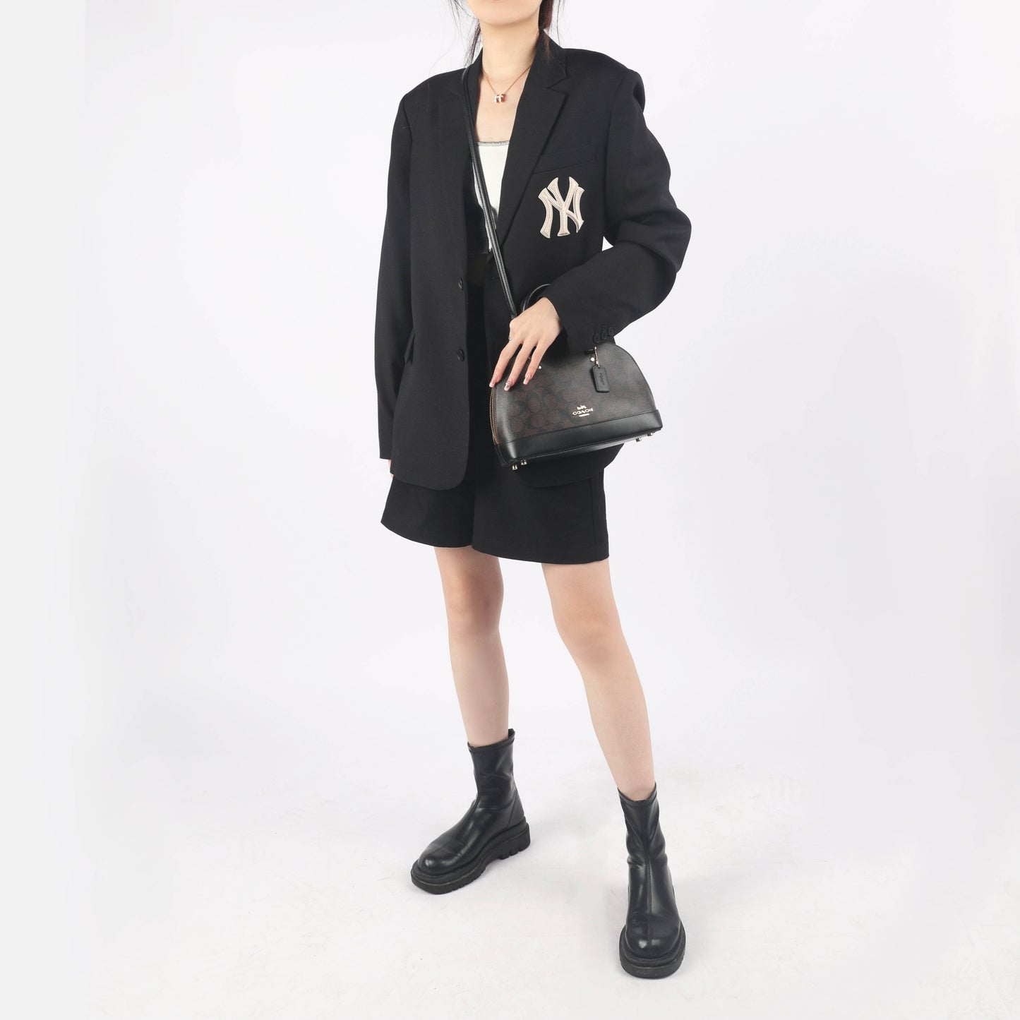 Сумка женская Coach Sierra 26 Old Flower Zip Closure - Boxette Shop