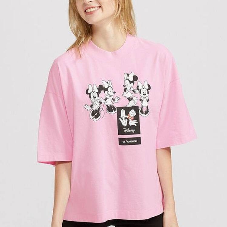 Футболка женская Uniqlo Mickey Print Drop Shoulder S - Boxette Shop