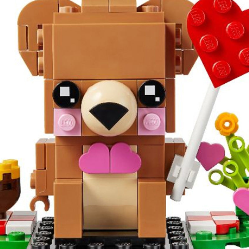 LEGO Brickheadz o'yinchoq ayiqni yaxshi ko'radi (40379)