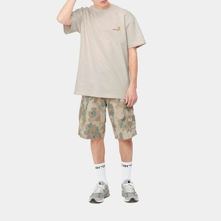 Футболка мужская Carhartt WIP embroidery solid colour - Boxette Shop