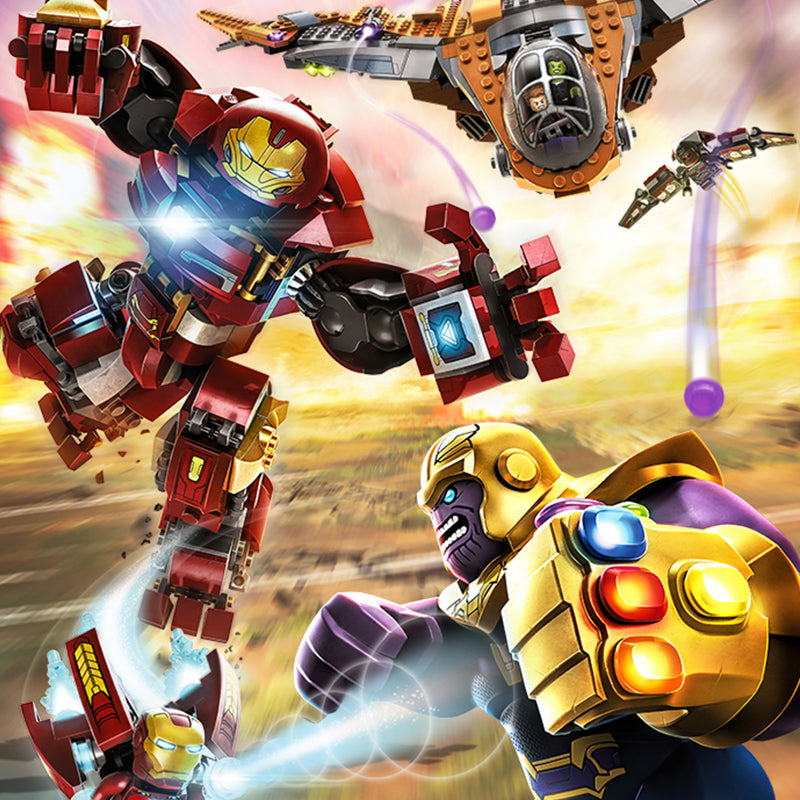 LEGO Super Heroes Hulkga qarshi zirh konstruksiyalari to'plami (76104)
