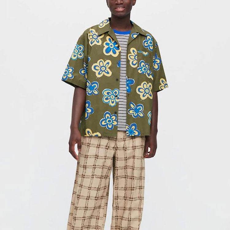 Рубашка мужская Uniqlo x marni joint ss22 - Boxette Shop