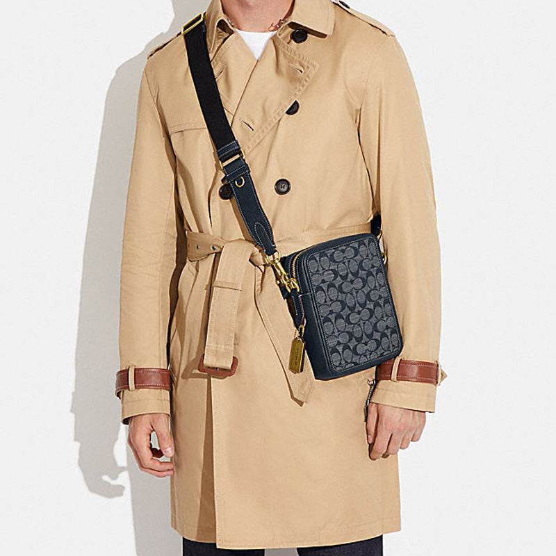 Сумка мужская Coach Sullivan 16 Old Flower Closure Jacquard - Boxette Shop