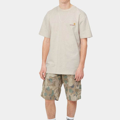 Футболка мужская Carhartt WIP embroidery solid colour - Boxette Shop