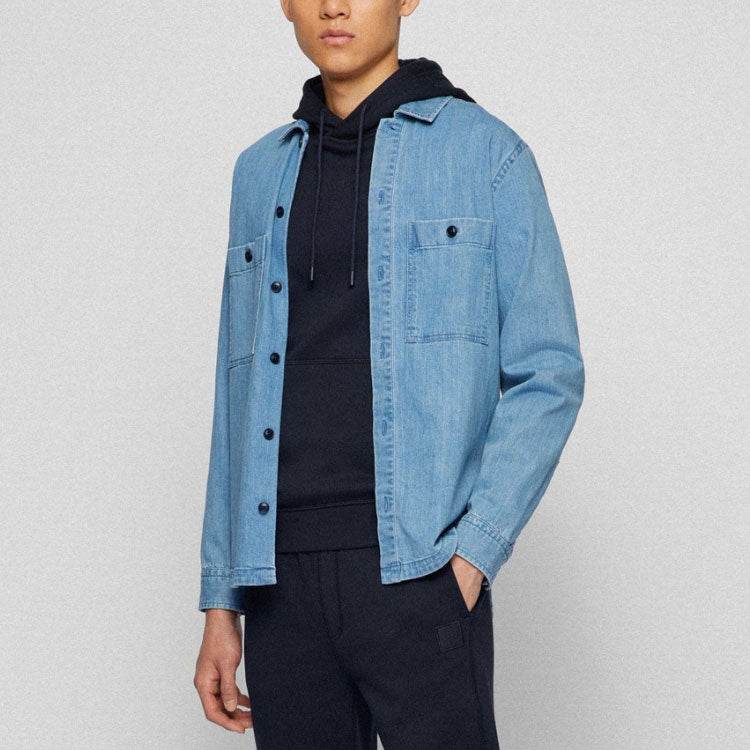 Худи мужское Hugo Boss Cotton Sport Hooded Long Sleeve - Boxette Shop