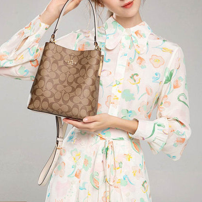 Сумка женская Coach Town 21 Old Flower Canvas - Boxette Shop