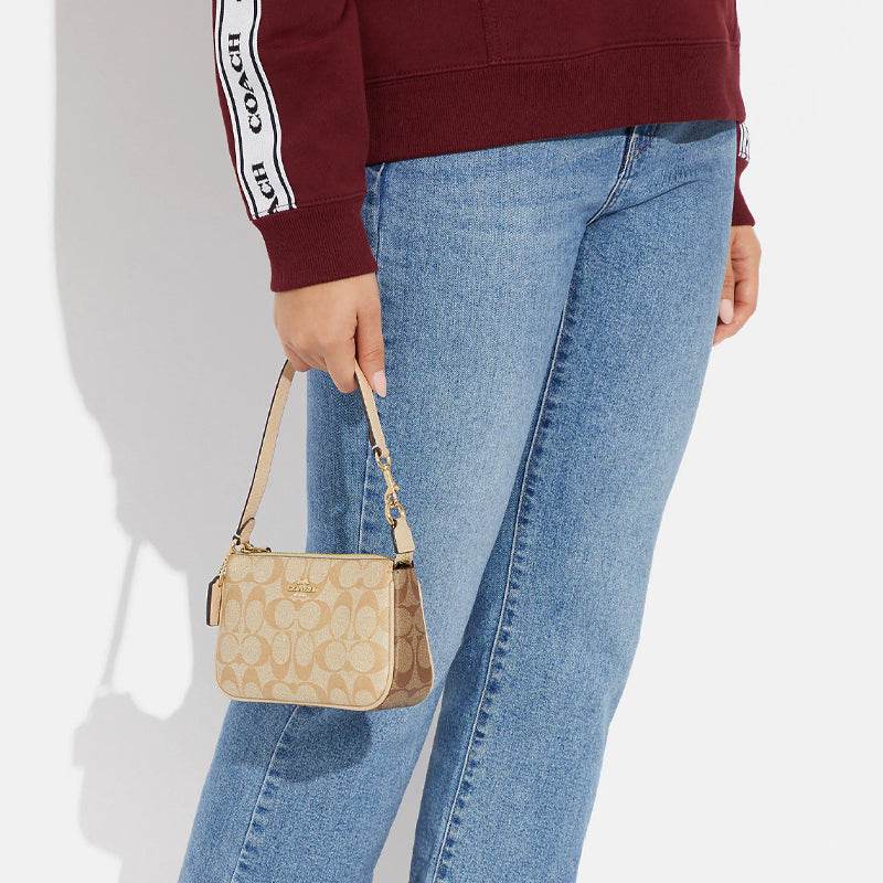 Сумка женская Coach Nolita 19 Classic Old Flower Zip - Boxette Shop