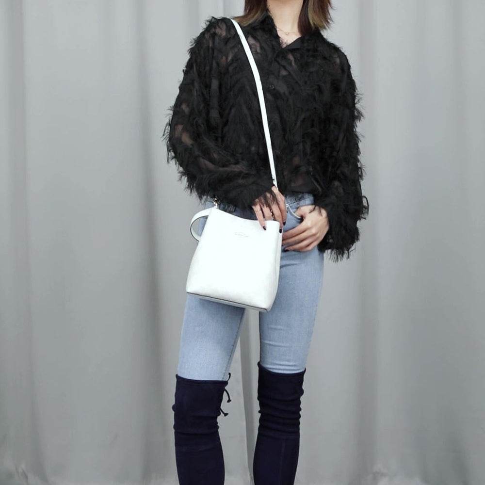 Сумка женская Coach Town 21 Old Flower Full Print - Boxette Shop