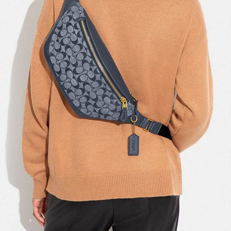 Поясная сумка Coach Warren 40 Old Flower Closure Cowhide - Boxette Shop