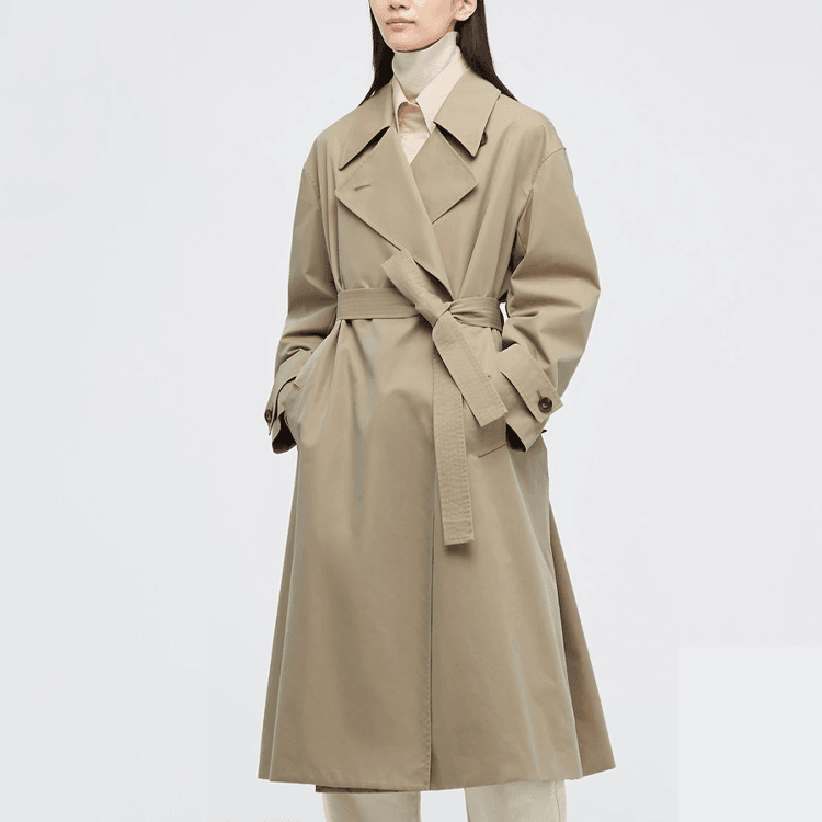 Плащ женский Uniqlo U Collection Colour Belt Detail - Boxette Shop