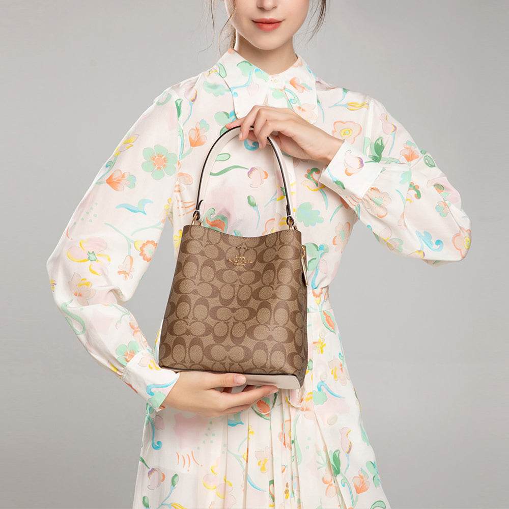 Сумка женская Coach Town 21 Old Flower Canvas - Boxette Shop