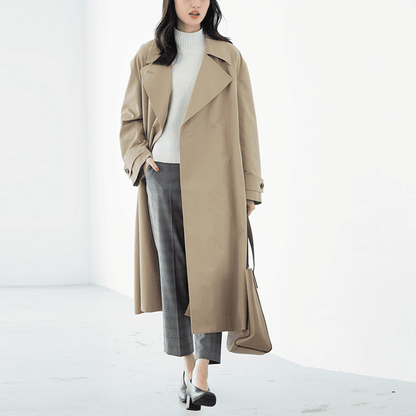 Плащ женский Uniqlo U Collection Colour Belt Detail - Boxette Shop