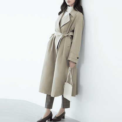 Плащ женский Uniqlo U Collection Colour Belt Detail - Boxette Shop