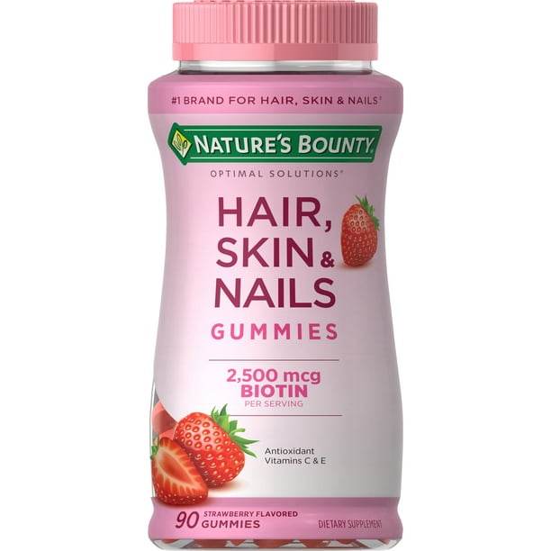 БАД Nature's Bounty Hair, Skin & Nails, 90 жевательных капсул - Boxette Shop