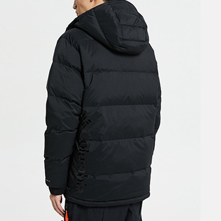 Columbia columbia rockfall omni thermal reflective technology outdoor warm windproof 650 puff duck down hooded down jacket men's black