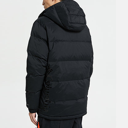 Columbia columbia rockfall omni thermal reflective technology outdoor warm windproof 650 puff duck down hooded down jacket men's black